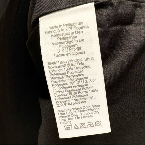 J Crew Black Dress, Short Sleeves, Crew Neck, Fitted Shift, Size 6 - Picture 8 of 8